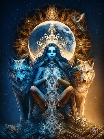 Daughter of Wolves: Descendent of the Tribe / Fine Art Prints